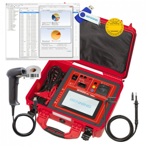 Benning ST 760+ Set Gerätetester All In One (10236771) - ST